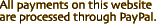 All payments on this website