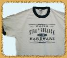 star & bullock hardware white ringer t-shirt