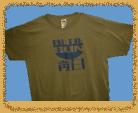 Blue Sun t-shirt on Khaki - just like Jaynes!